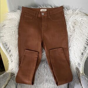 L'AGENCE Brown Skinny Jeans